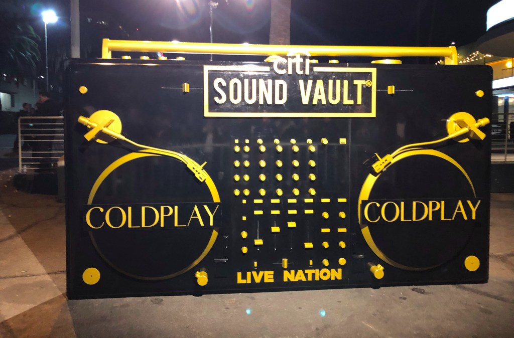 Coldplay at The&nbsp;Palladium